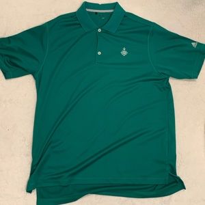 Baltusrol Golf Club Adidas Green Polo Shirt Large